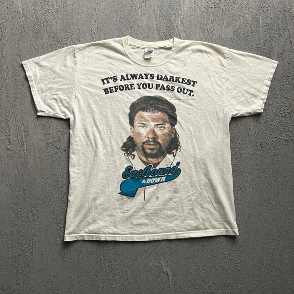 Vintage Eastbound & Down Shirt XL White 2000s Kenny Powers